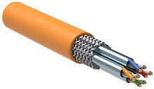ITK Витая пара S/FTP кат.6A 4х2х23AWG solid LSZH нг(А)-HF оранжевый (305м) | код LC1-C6A04-627 | IEK