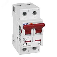 Выключатель нагрузки 2П 32А 400В OptiDin BM63PL-232-УХЛ3 (ВМ63PL) | код 328162 | КЭАЗ