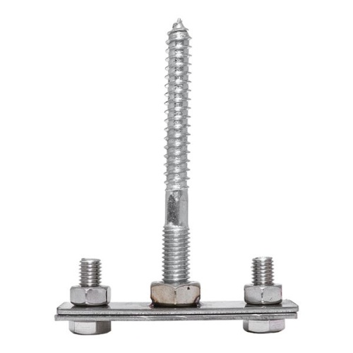 Держатель фасадный для полосы 50 мм, L=100mm Ni EKF PROxima | код lp-31508-ni | EKF фото 4