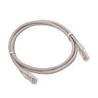 Патч-корд кат.5E UTP неэкранир. PVC сер. 1.5м TERACOM PRO | код TRP-5EUTP-PVC-1.5M-GY | EKF