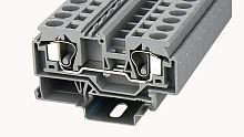 WS10-01P-11-00Z(H), Клемма пружинная WS, 10 мм.кв., серый, шт | код 11030000001 | DEGSON
