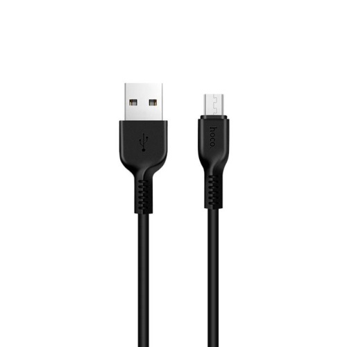 Кабель USB 2.0 hoco X20, AM/microBM, черный, 3м | код 6957531068945 | Hoco