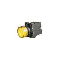 Лампа сигнальная в пластиковом корпусе LED 230В желтая | код LS1-CVM5 | ELVERT
