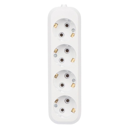 Колодка 4 гнезда c заземлением | код 11-8707 | REXANT фото 7