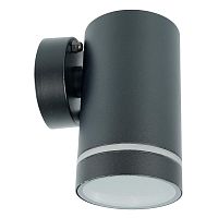 Светильник ДБУ-15w GX53 без лампы IP54 черный | код 11708 | Feron