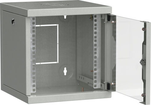 ITK LINEA WS Шкаф 10" 9U 320х310мм дверь обзорная со стеклом серый | код LWS3-09U33-GF | IEK фото 2 ITK LINEA WS Шкаф 10" 9U 320х310мм дверь обзорная со стеклом серый | код LWS3-09U33-GF | IEK фото 2