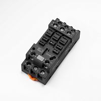 Цоколь 2CO/3CO, 25A(500V), винт, черный, для REH, RUC, RUC-M | код SEB11-E | Shenler