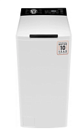 Стиральная машина Weissgauff WM 40580 TD Inverter класс: A+++ загр.вертикальная макс.:8кг белый инвертер | код 1998818 | WEISSGAUFF