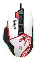 Мышь A4Tech Bloody W95 Max Naraka белый/рисунок оптическая 12000dpi USB 6but | код 1874609 | A4TECH