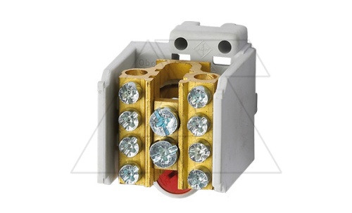 Клемма разветвительная Morek MAF35 1P вх. 1x16_35mm?, вых. 4x10_25mm?, 100A, 400V | код MAF1354A32 | MOREK