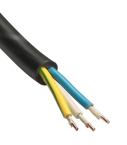 Кабель силовой ВВГнг(А)-FRLSLTx 3*6 ок(N,PE)-0,66 | код ТХМ00070180 | Кабэкс ( 1м )