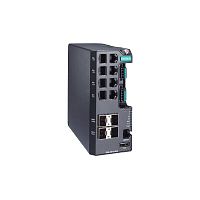 Коммутатор EDS-4012-4GS-LV-T Managed Gigabit Ethernet switch with 8 10/100BaseT(X) ports, 4 100/1000BaseSFP ports, dual power inputs 12/24/48 VDC, t: -40/75 | код 00-06142029 | MOXA