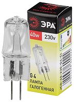 Лампа галогенная G4-JCD-40W-230V-Cl 40Вт G4 230В | Код. C0039280 | ЭРА