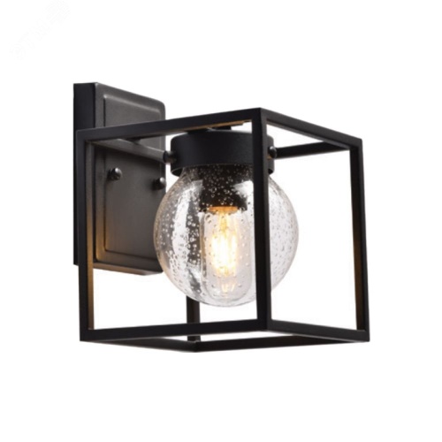 Светильник НБУ-60w вниз Е27 IP44 черный | код PL701 48383 | FERON