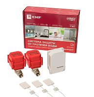 Система защиты от протечки воды AquaExpert 1/2 дюйма | код AquaExpert-1/2 | EKF