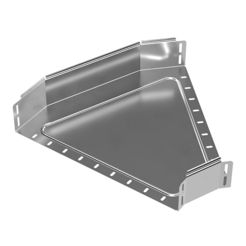 Угол горизонтальный 45 градусов Стандарт INOX (AISI 304) 500х100 Промрукав | код PR16.3421 | ПРОМРУКАВ