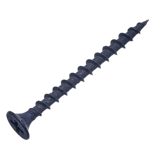 Саморез гипрок-дерево 3.5х25 потай крупн. резьба оксид европодвес (уп.30шт) СТРОЙМЕТИЗ UTORM2010031