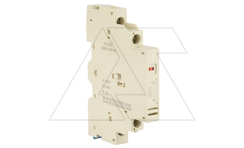 Блок-контакт сигнальный+вспом. SDM7-AD0110, 1NC+1NO, 0.3A(240V AC15)/1A(24V DC13), боковой монтаж справа, для SDM7-32 | код SDM7-AD0110 | SAIDE