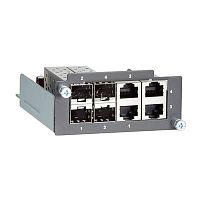 Модуль PM-7200-4GTXSFP Interface module with 4 x 10/100/1000BaseT(X) / SFP (mini-GBIC) ports | код 00-06000433 | MOXA
