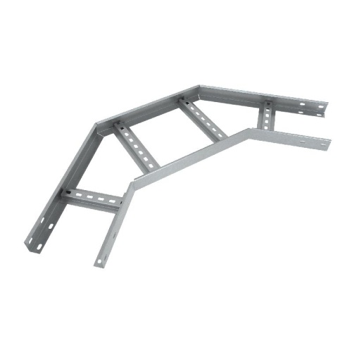 Угол для лотка горизонтальный лестн. 90град. 200х50 сталь 1.2мм "Быстрый монтаж" LGLS90-50-200-1.2 КМ LO6913