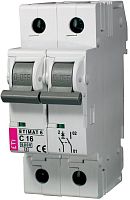 Автоматический выключатель ETIMAT 6 1p+N С 16А (6 kA) | код 002142516 | ETI