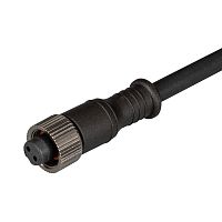 Коннектор NEO-TAIL-R15-200-CON-F (BK) (IP67 Пластик, 3 года) | код 32522 | Arlight