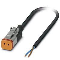 Кабель для датчика / исполнительного элемента SAC-2P- 5,0-PUR/DTFS | код 1410726 | PHOENIX CONTACT