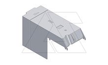 Поворотная защитная крышка CPUF35 для клемм типа D35, IP20, серый | код 1SNA190016R1600 | Entrelec