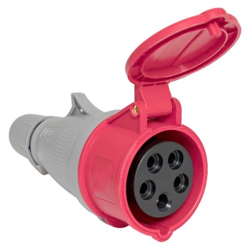 Розетка переносная 215 3Р+РЕ+N 16А 380В IP44 PROxima | код ps-215-16-380-PRO | EKF фото 2