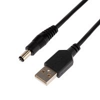 Кабель USB штекер - DC разъем питание 2,1х5,5 мм, длина 1,5 метра REXANT | код 18-0231 | REXANT