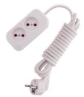 Удлинитель без заземления 2 входа 3 метра | код 720-0203-203 | Lezard