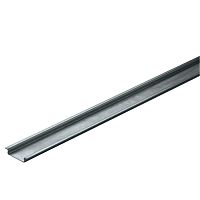 DIN-рейка NS 15 UNPERF 2000MM VPE 10 , без перфорации, согласно EN 60715, сталь, оцинкован., пассивирован., стандартный профиль, cеребристый | код 12100797 | АвалонЭлектроТех