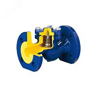 Клапан обратный чугунный подъемный 287A 100 Ру16 Тмакс 300С фланцевый золотник нерж | код 287A100C31 | Zetkama