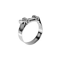 Хомут NORMA GBS 27-29/18 W1 силовой оцинкованная сталь | код SIL27-29G41 | Мир хомутов