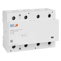 Контактор модульный OptiDin MK-100-8040-110AC | код 321244 | КЭАЗ