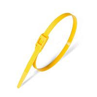 Стяжки разъемные с гор. замком КСГ 8*400(жел) (100шт.) (Fortisflex) | код 74248 | Fortisflex