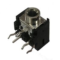 Разъём аудио RUICHI TKX3-3.5-03 PCB jack, гнездо на плату | код 107302 | Ruichi