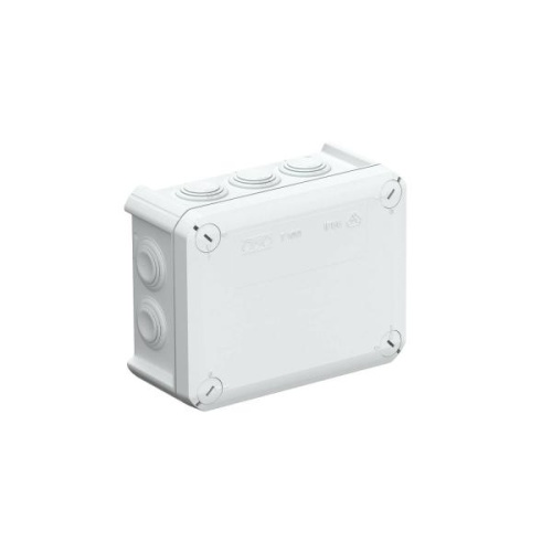 Коробка распределительная 150х116х67мм IP66 T 100 10х25 свет. Сер. | код. 2007077 | OBO Bettermann