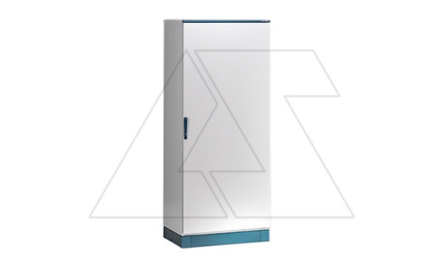 Щит EMOX моноблочный 1600x600x400мм (ВxШxГ) с монтажной панелью, дверь-прозрачное оргстекло, RAL7035, IP66 | код EMOX061604PV | ETA