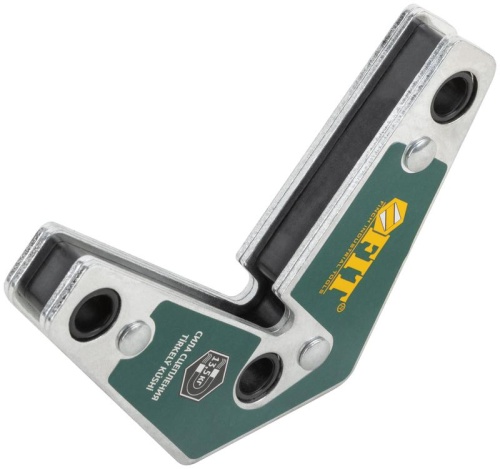 Угольник для сварки магнитный 3 угла усилие до 13 5кг FIT 81812 фото 2