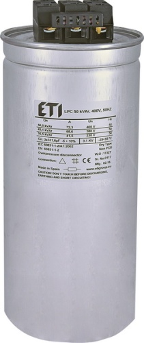 Конденсаторная батарея LPC 50kVAr (400V) | код 004656757 | ETI