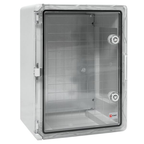 Щит пластиковый с монтажной платой прозр, дверь 400х300х220 мм IP65 PROxima | код PBT65MP004 | EKF фото 2
