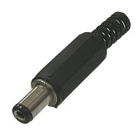 Разъём питания штырьковый SZC-0028b/5.5*2.5 мм, на кабель | код 107413 | SZC