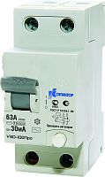 Выключатель дифференциального тока УЗО-100Про 4п 25A 30мА | код 7000551 | Контактор