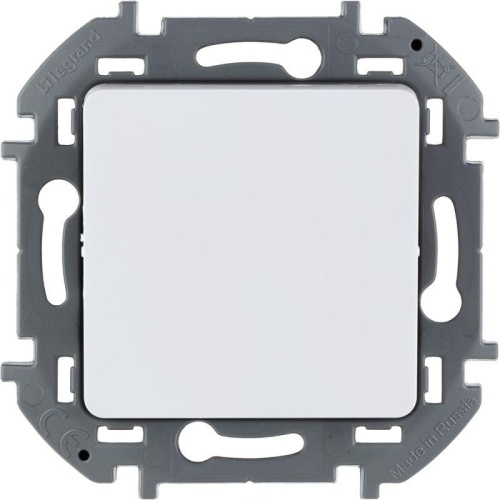 Выключатель одноклавишный INSPIRIA 10 AX 250 В~ белый | код 673600 | Legrand