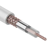 Кабель коаксиальный REXANT RG-58 A/U, 50 Ом, Cu/Al/Cu 64%, бухта 100 м, белый | код 01-2001 | REXANT