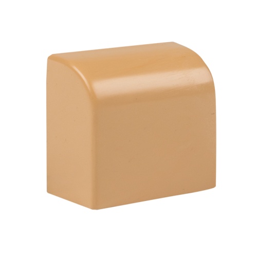 Заглушка (40х25) (4 шт) светлое дерево-Plast | код ecl-40-25x4 | EKF