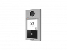 Панель 2Мп IP вызывная на одного абонента с ИК-по светкой и Wi-Fi (DS-KV8113-WME1/Flush) | код 305302108 | Hikvision