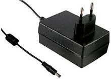 Адаптер настенный, AC-DC, 18Вт, вход 85...264B AC 47...63 Гц,, выход 15B/1.2A, изоляция 3000В AC, 79x54x33мм, -30...+70С, выходной разъем 11, диам. 5.5х2.1мм | код GST18E15-P1J | MeanWell