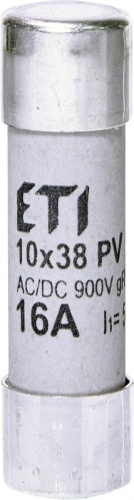 Предохранитель CH 10x38 gR-PV 16A 900V (30kA) | код 002625033 | ETI